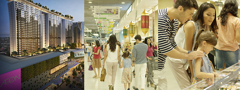 Opus Park integrated with AEON Mall