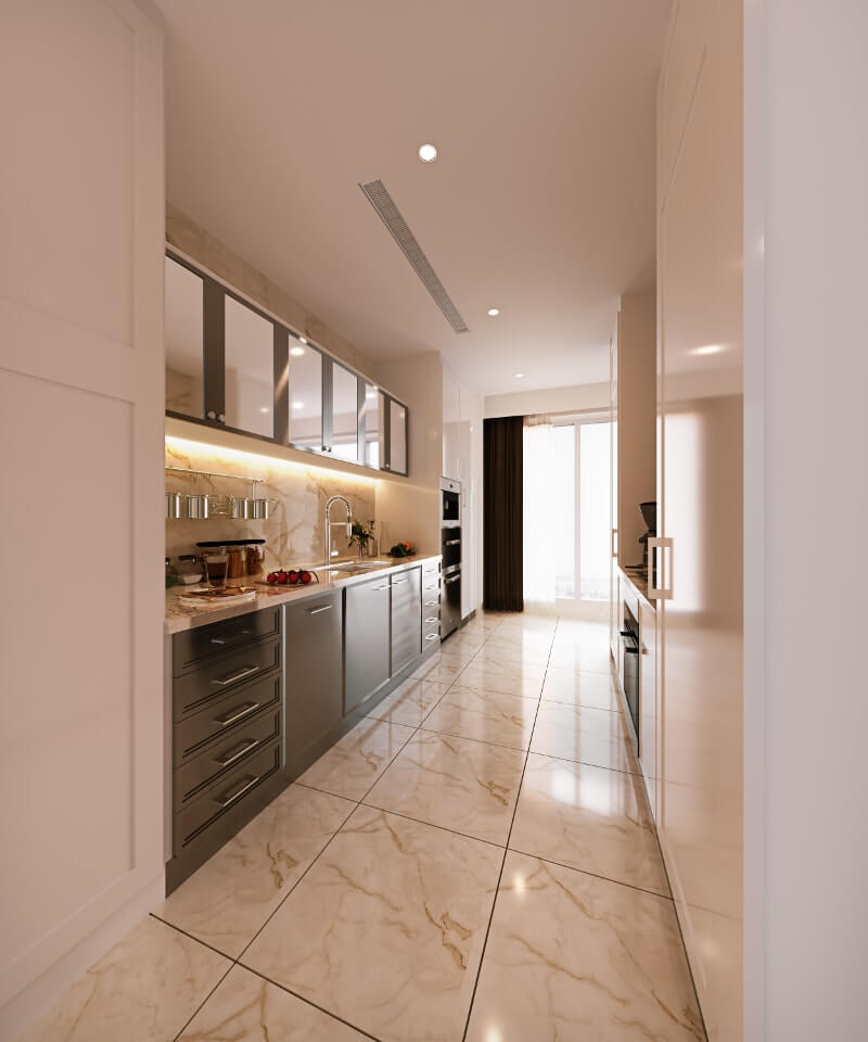 Opus Park Kitchen Illustration Opus Park Kitchen Illustration
